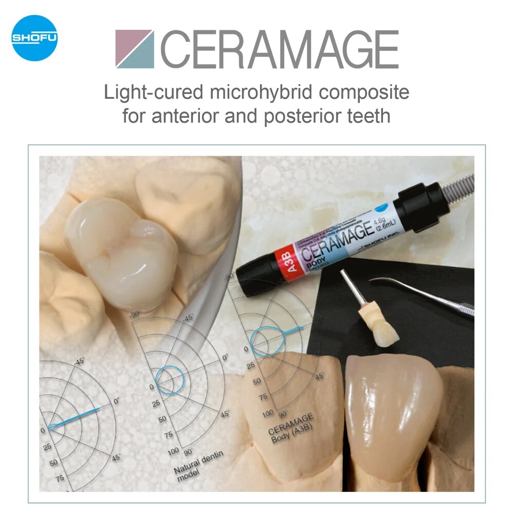 Shofu Ceramage Light-curing micro hybrid composite