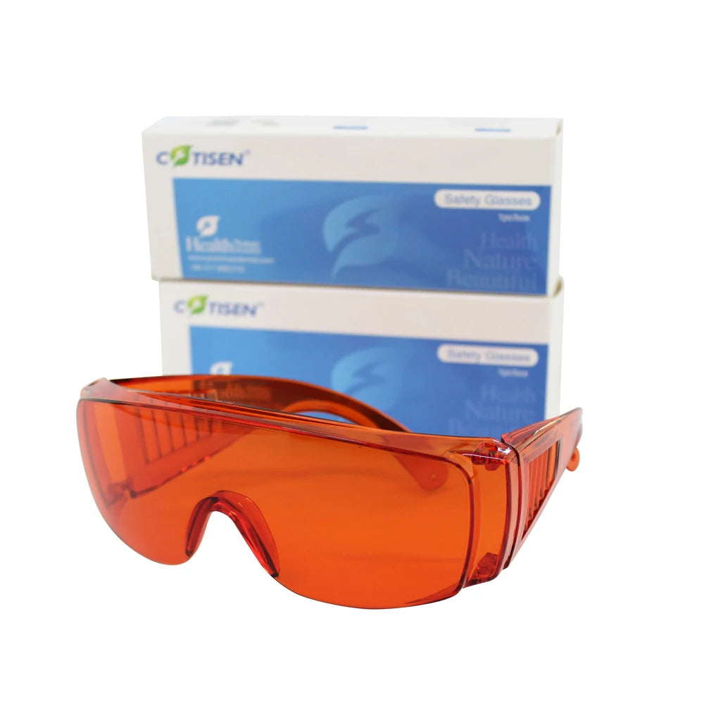 Dental Safety Glasses - Red