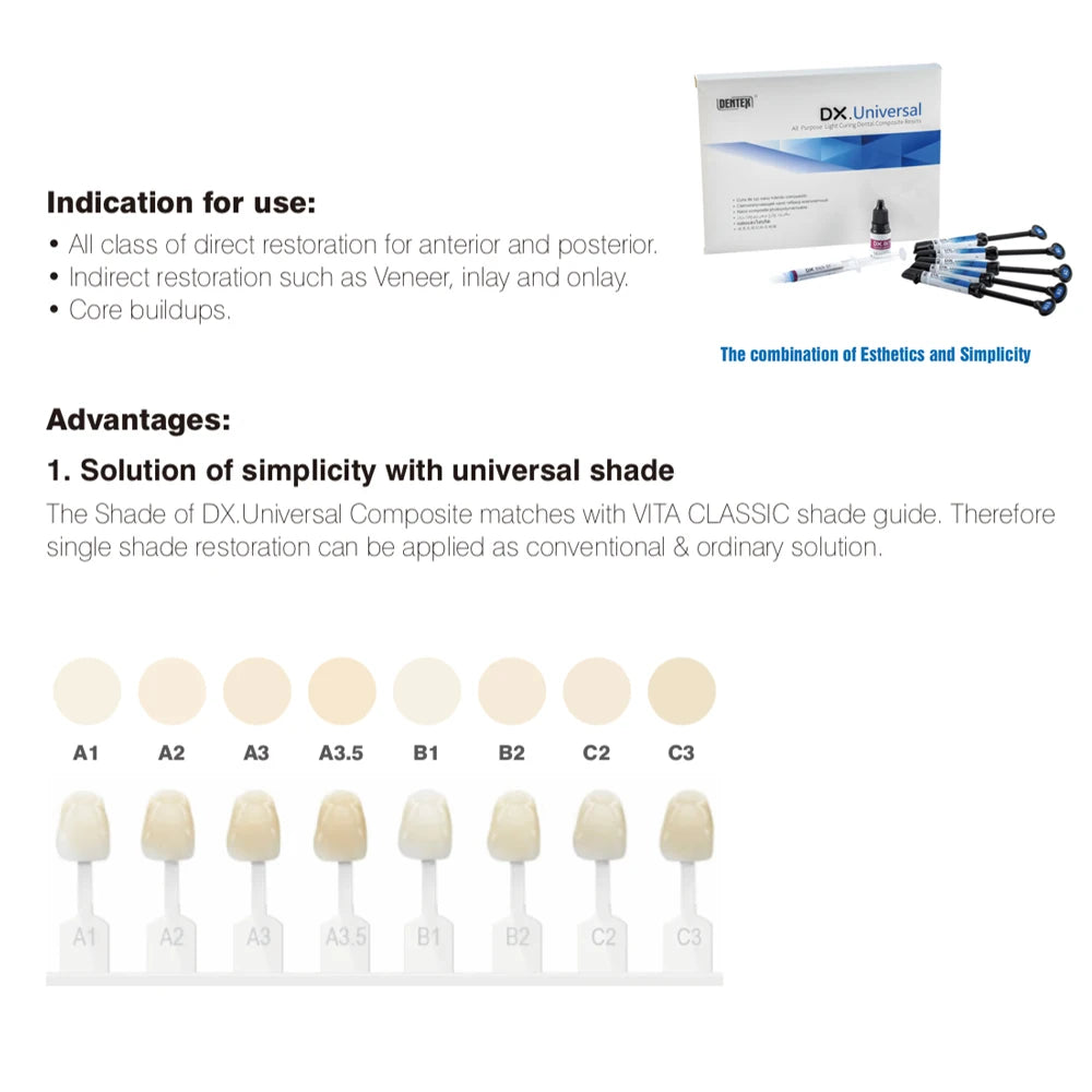 Dental Composite Resin Kit - DX.Universal