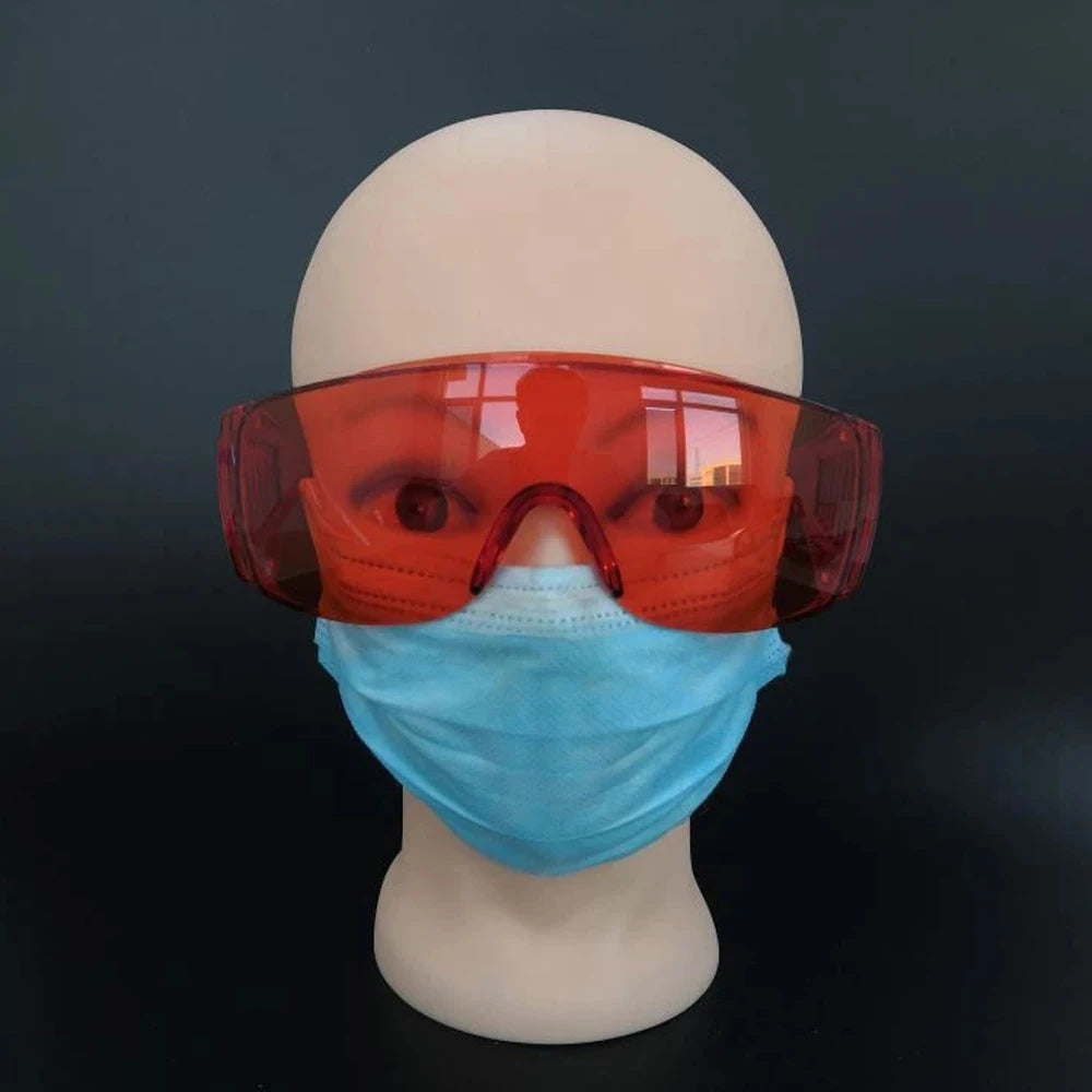 Dental Safety Glasses - Red