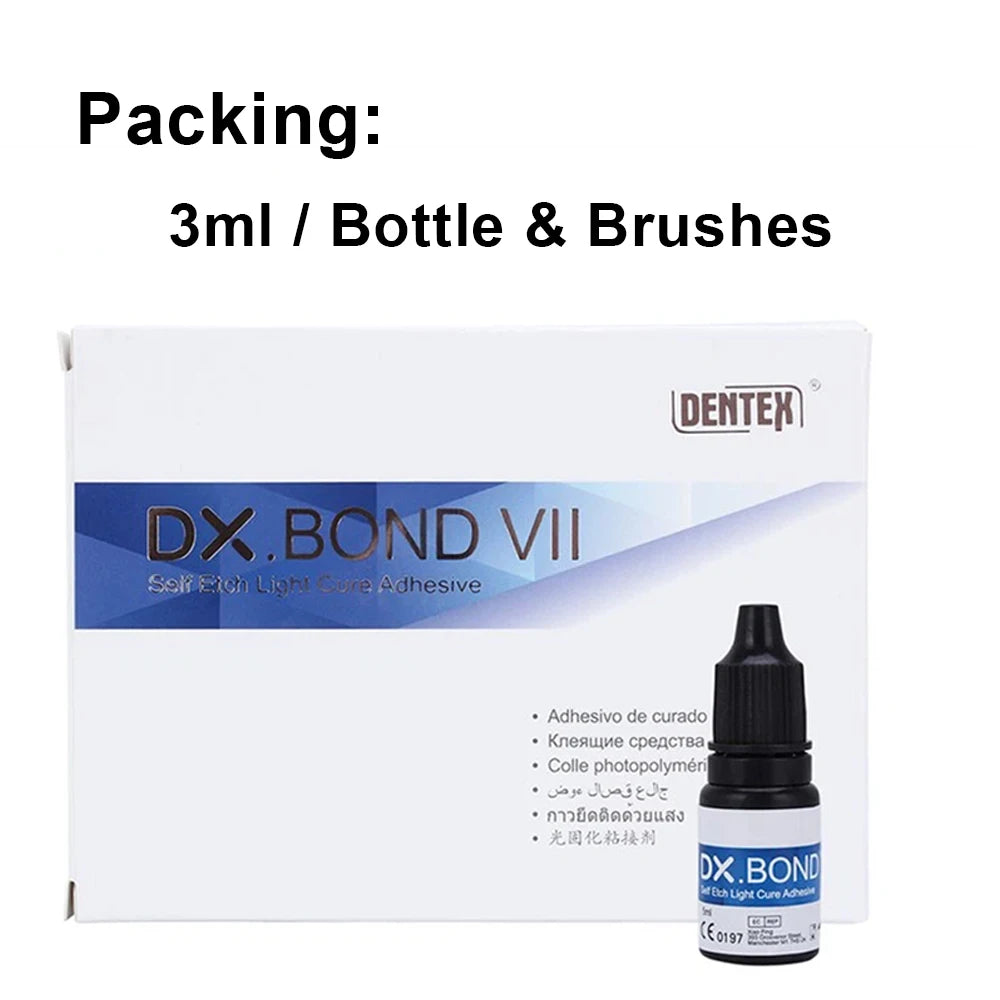 Dental Dx. Bond VII Self Etch Light Cure Adhesive Bonding