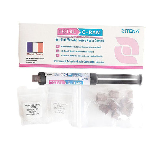 Dentistry Material Itena Total C Ram Permanent Dental Cement For Veneer Ceramic Teeth Crown Resin Self Totalcem Adhesive Dual Cure