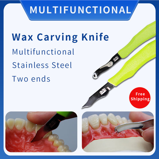 Dental Wax Knife Denture Base Carver Shaper Mold Trimming Dentistry Multifunctional Laboratory Technician Tools